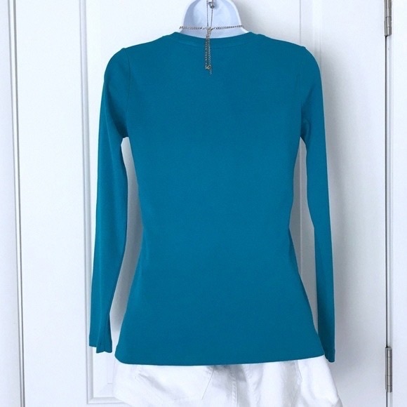 Blue Long Sleeve Top - Picture 3 of 5